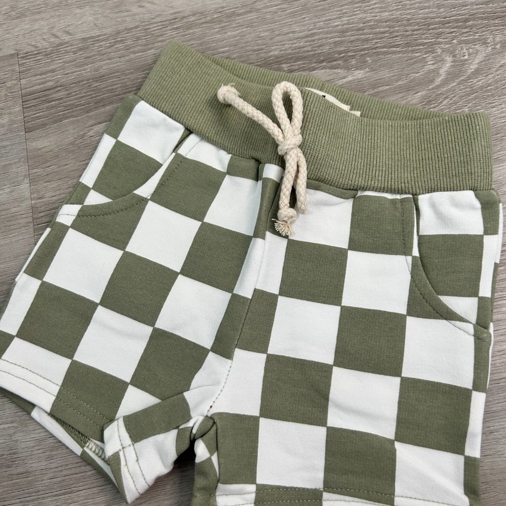 Checkered LS short set - Picture 3 of 7